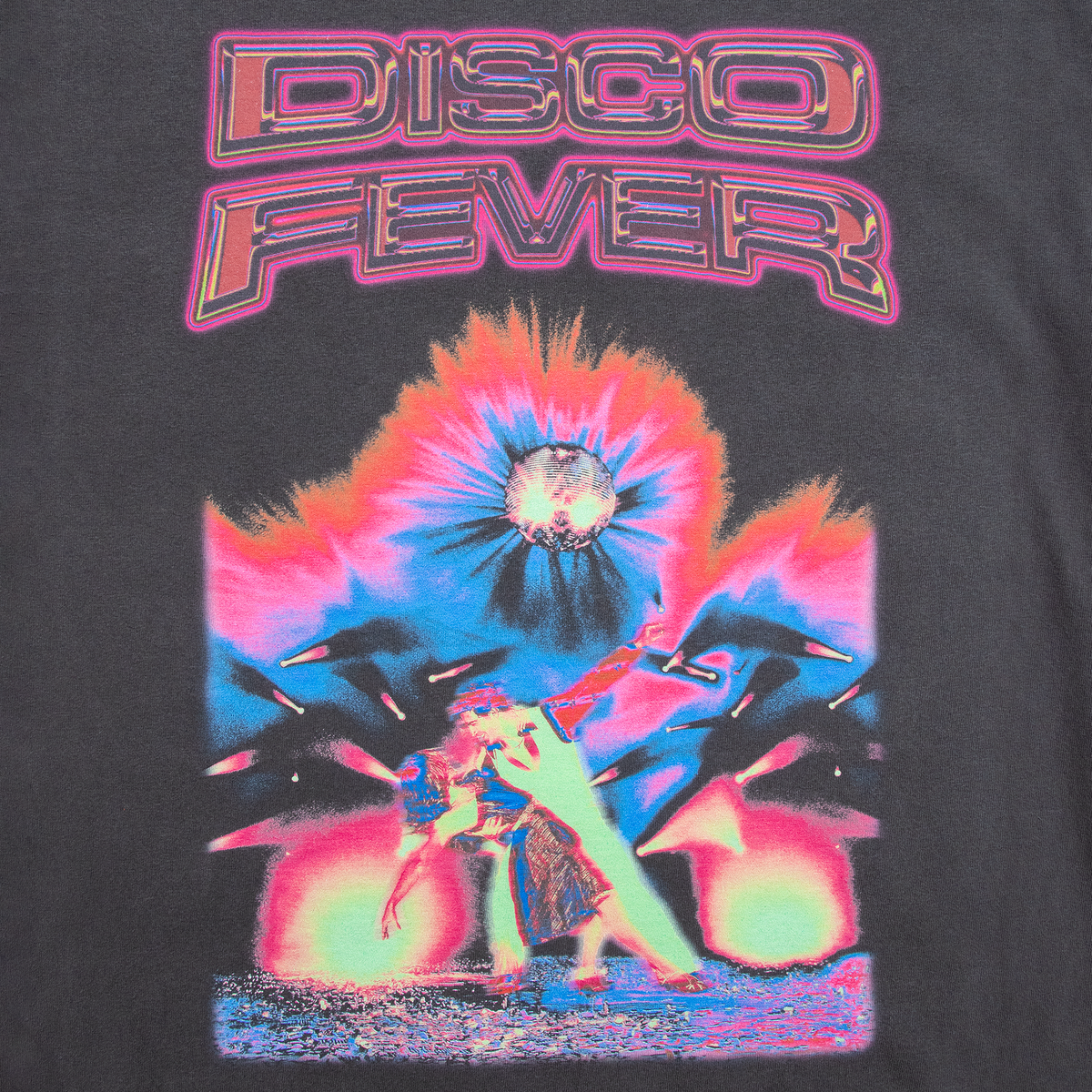 DISCO FEVER T-SHIRT - VINTAGE BLACK – Funky Foundation