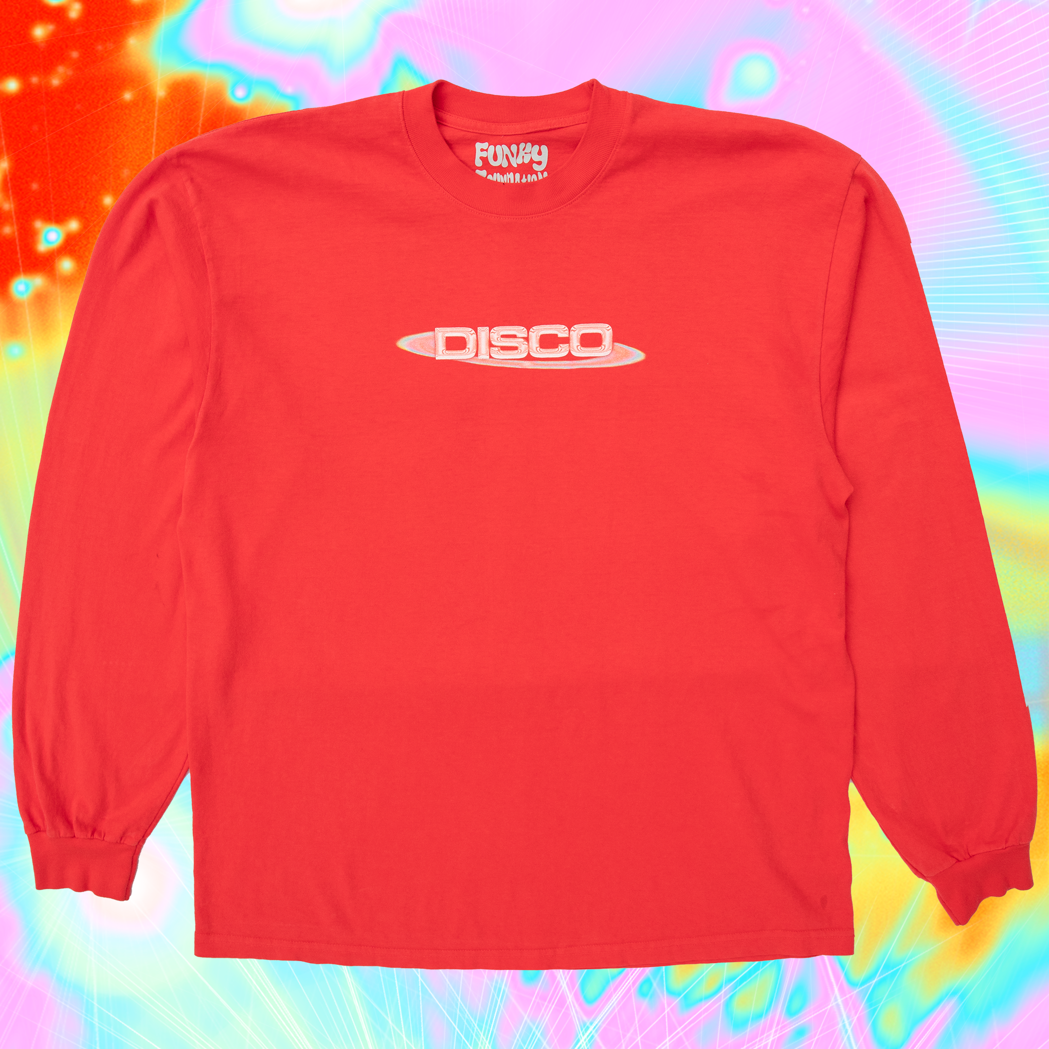 DISCO L/S - RED – Funky Foundation